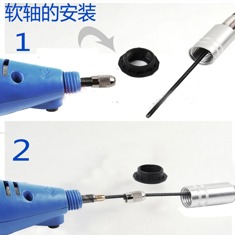 grinder ferramenta flexível Flex Shaft Serve Dremel