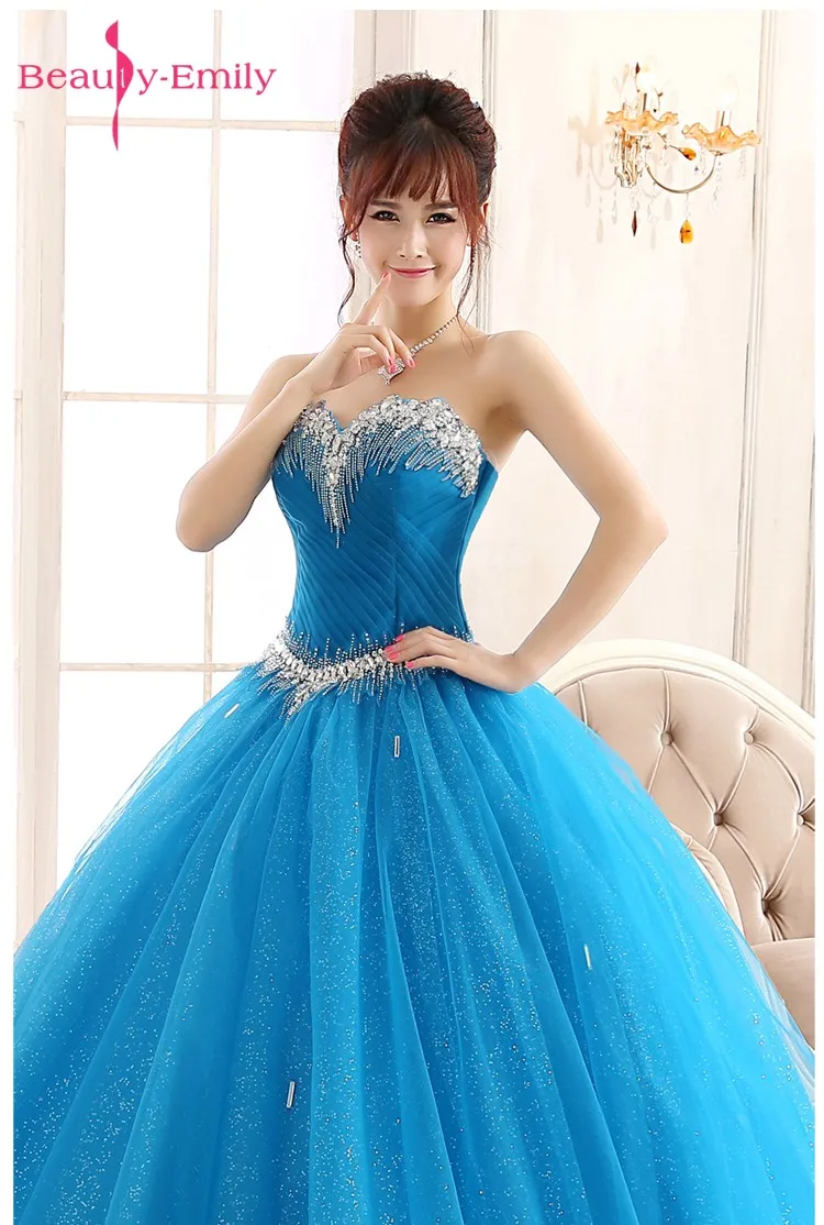 Сексуальные длинные платья Beauty Emily для Quinceanera 2018 вечерние выпускного вечера