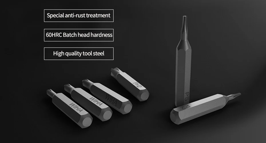 Original Xiaomi Mijia Wiha Screwdriver Set Daily Use Kit 24 Precision Magnetic Bits AL Box Screw Driver Sets Xiaomi Smart Home-55