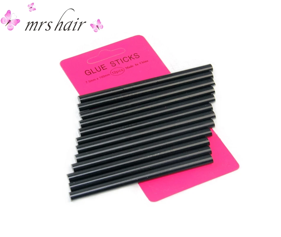 Keratin Glue Sticks 12pc/pack Hot Melt Glue Sticks 10mm*7mm Professional Hair Tools 5 Colors For Fusion Keratin Hair Extensions Keratin Glue Sticks 12pc/pack Hot Melt Glue Sticks 10mm*7mm Professional Hair Tools 5 Colors For Fusion Keratin Hair Extensions