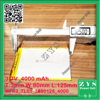 

Safety Packing (Level 4) 3.7V 4000mah (polymer lithium ion battery) Li-ion battery for tablet pc 7 inch MP3 MP4 [3080125]