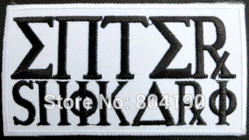 

ENTER SHIKARI Music Rock Post Hardcore Band LOGO Embroidered IRON ON Patch Applique Cap Hat Heavy Metal