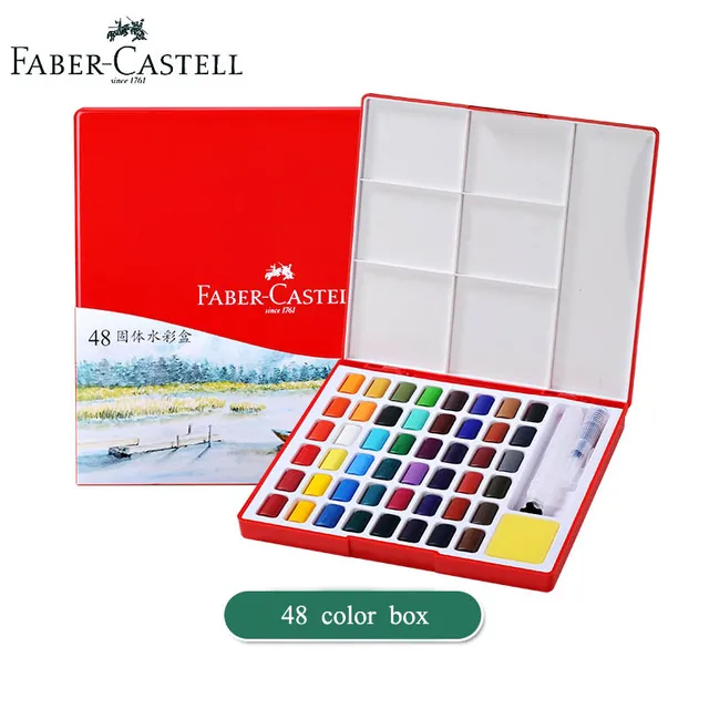 Buy Faber Castell Solid Watercolor Paint Set 24/36/48