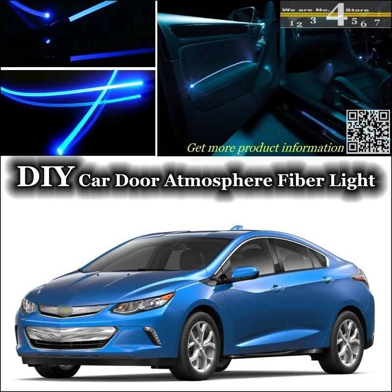 Us 20 09 20 Off For Chevrolet Volt Interior Ambient Light Tuning Atmosphere Fiber Optic Band Lights Door Panel Illumination Not El Light Refit In