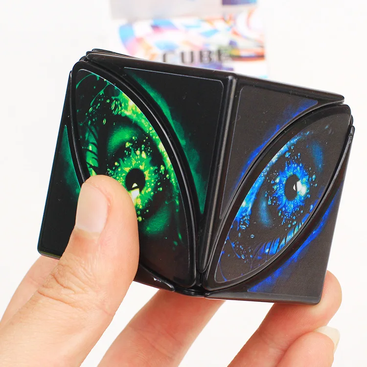 

Z-cube Ivy Cube Leaf Line Devil Eye Version Speed Puzzle