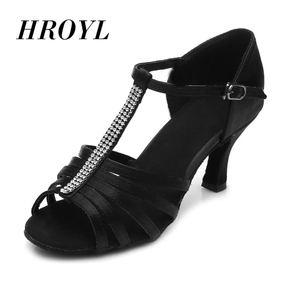  Latin dance shoes for women girl's lady's ballroom satin professional Salsa tango party dancing sho