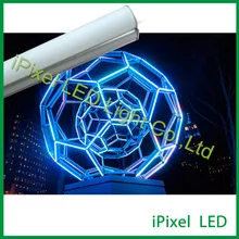 Развлекательный светильник ing meteor вертикальный dmx светодиодный трубчатый светильник