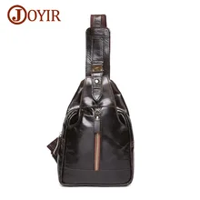 Joyir, модный бренд, масляная кожа, Мужская нагрудная сумка, нагрудная сумка, натуральная кожа, через плечо, сумки через плечо, мужская сумка, Bolsas