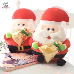 BOLAFYNIA детские плюшевые игрушки Санта Клаус мешок денег Детские игрушки на Рождество подарок на день рождения