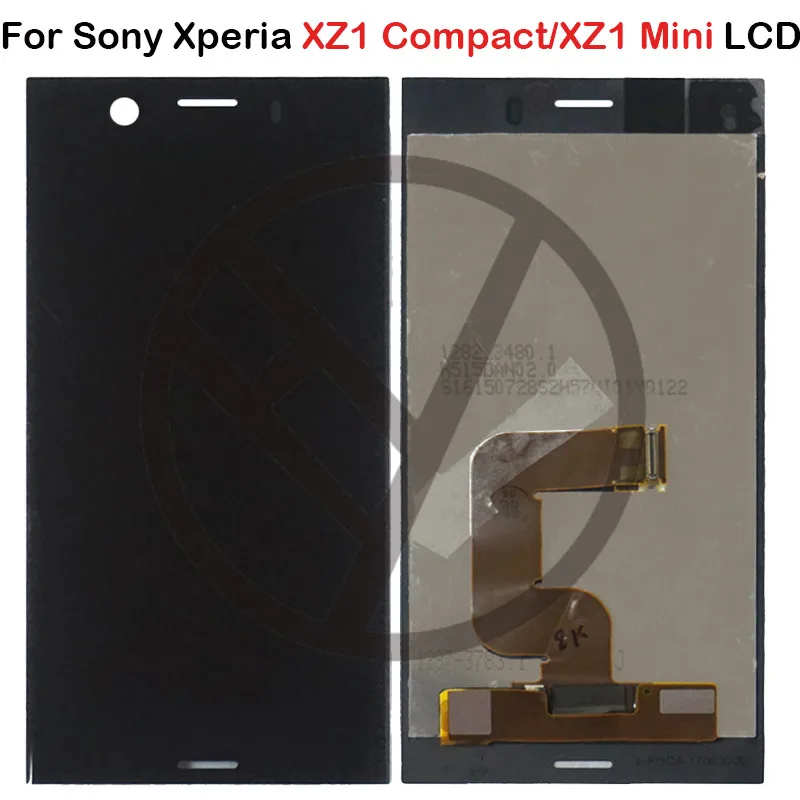 4 6 &quotЖК дисплей для SONY Xperia XZ1 компактный сенсорный экран Замена Compact Mini LCD G8441