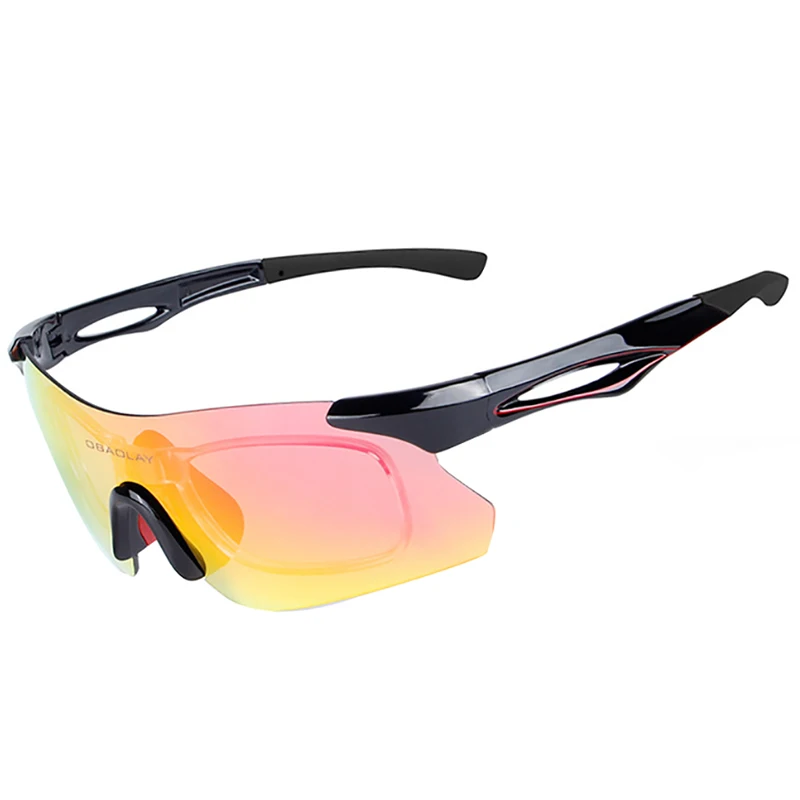 Frameless Cycling Glasses Sports UV400 Cycling Eyewear Mountain Road ...