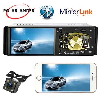 

Mirror Link For Android Phone Audio Video 1 Din Car MP5 Player TF/USB Car Radio 4.1 Inch Bluetooth Remote Control Multilanguage
