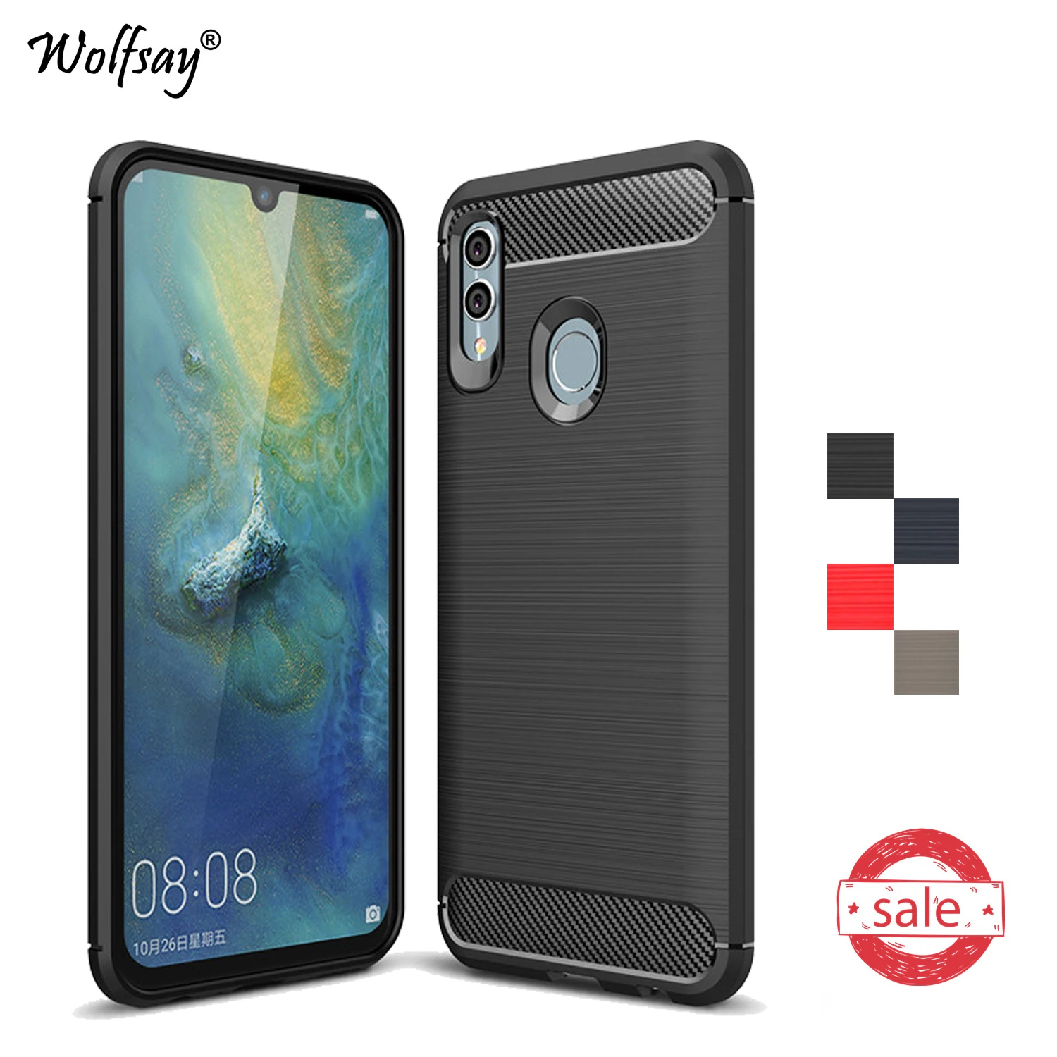 

Huawei P Smart 2019 Case Shockproof Armor Rubber Phone Case For Huawei P Smart 2019 Back Cover For Huawei Honor 10 Lite Fundas *