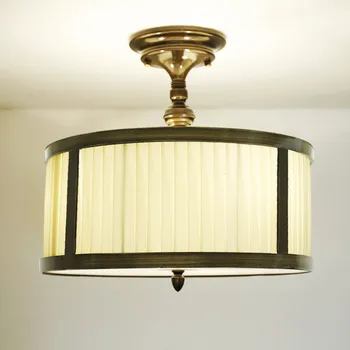 

Loft Industry Retro American Rural Iron LED Ceiling Lamp Luxury Balcony Bed Room Cloth Art Home Decor Lights Free Shipping