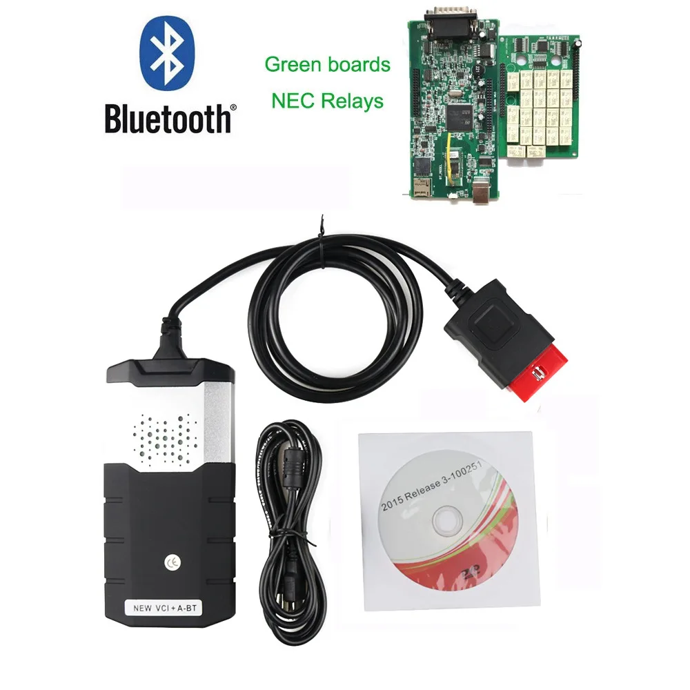

For delphi ds150e TCS CDP pro 2015R3 with activator Bluetooth diagnostic tool tester universal professional detector auto truck