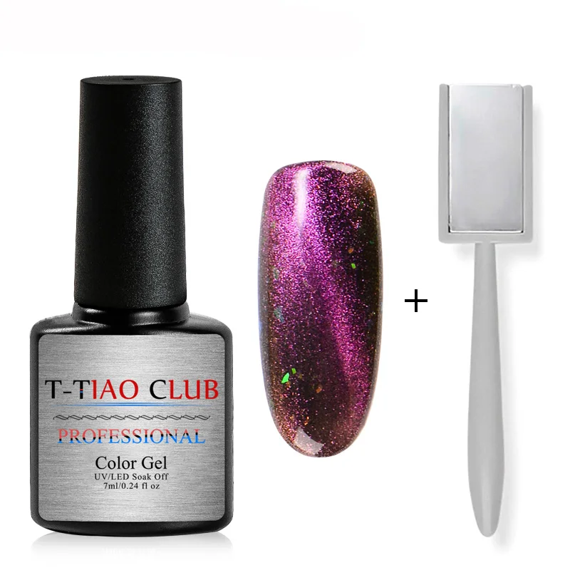 

2pcs/set Cat Eye Gel Polish Magnet Stick Set Chameleon 3D Cat Eyes UV Gel Nail Polish Soak Off Long Lasting Led Gel Nail Varnish