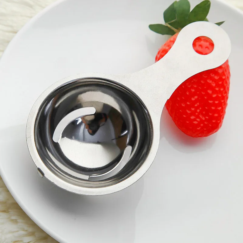 Eco Friendly Spoon Egg Yolk stainless steel Separator Egg Divider Tools Food Grade Material egg separator