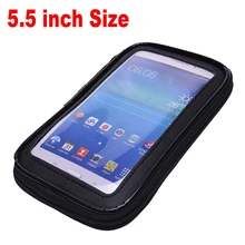 Top Quality Waterproof 5.5 inch Universal Bicycle Bike Motorcycle Handlebar Phone Mount Holder Case For Samsung Note 1 2 3 S5