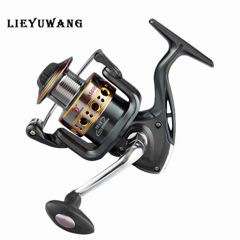 

LIEYUWANG GA1000-7000 12+1bb CNC Full Metal Spinning Fishing Reel Feeder Fishing Wheel Left/Right Interchange Baitcasting Spool