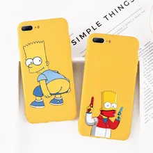 coque iphone xs bart simpson