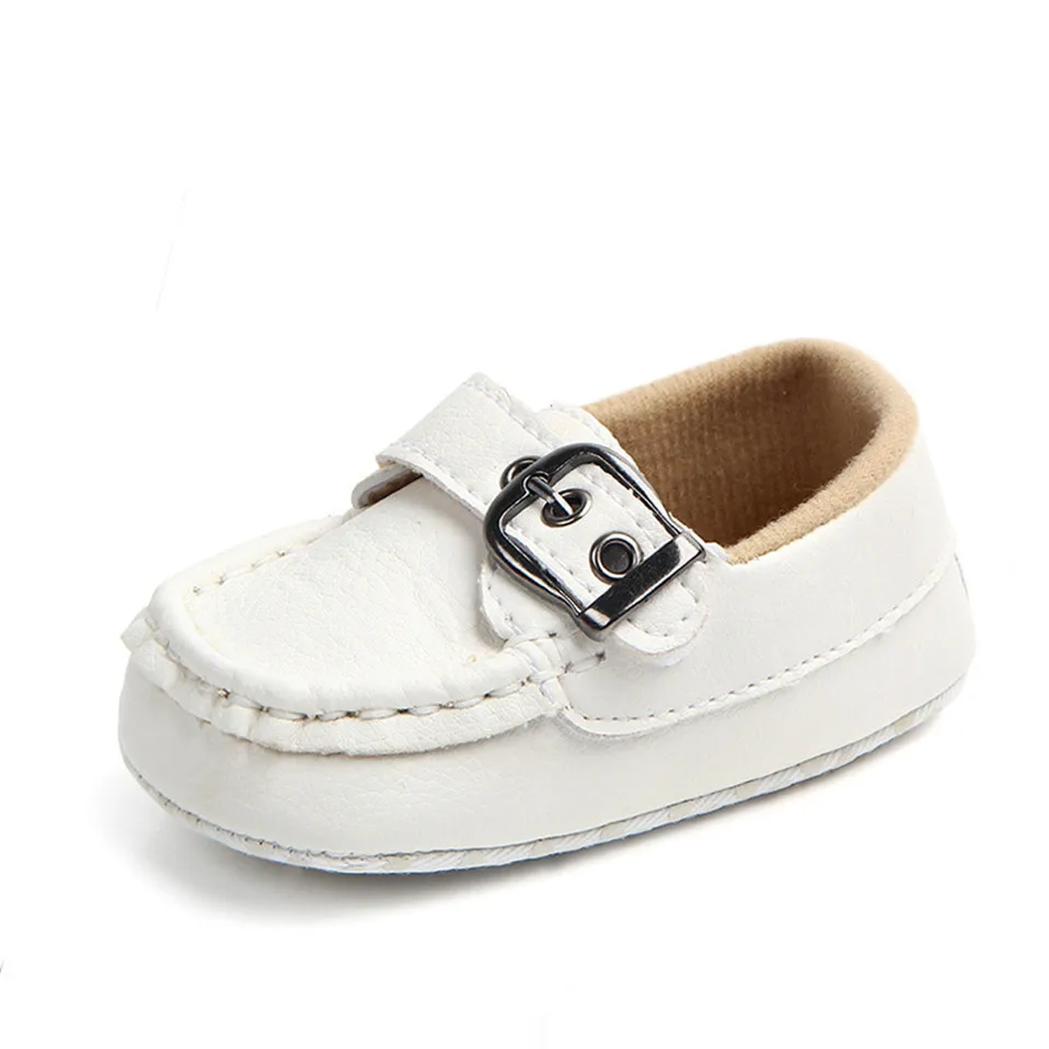 Детская обувь модная обувь для маленьких мальчиков и девочек Первые ходунки для новорожденных весна осень из искусственной кожи мягкая