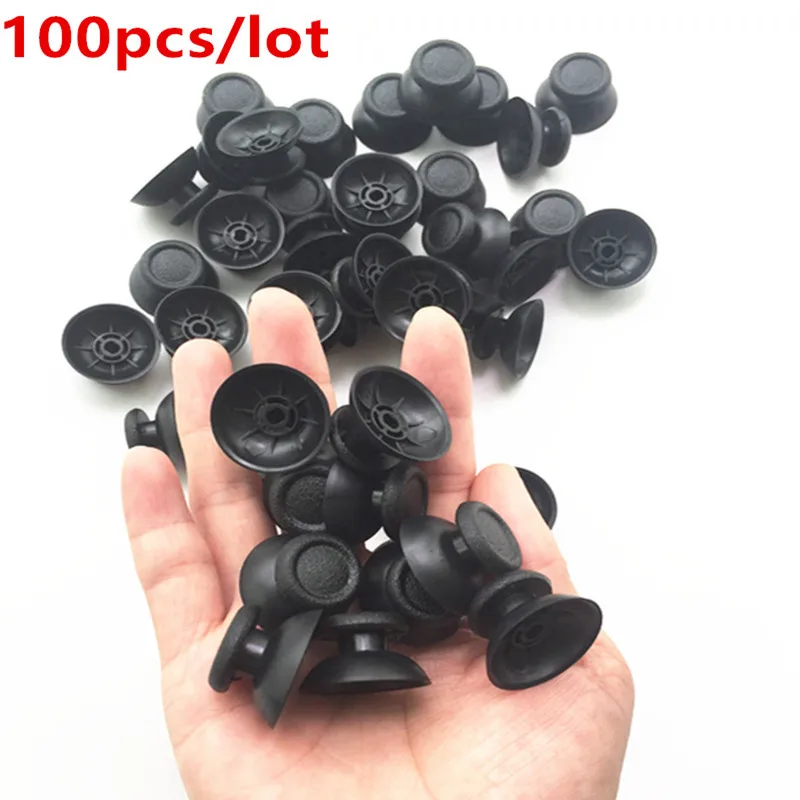 100 шт PS4 аналоговая крышка 3D оболочка Thumb Stick джойстик Гриб крышка для sony playstation 4 PS4 контроллер аксессуары