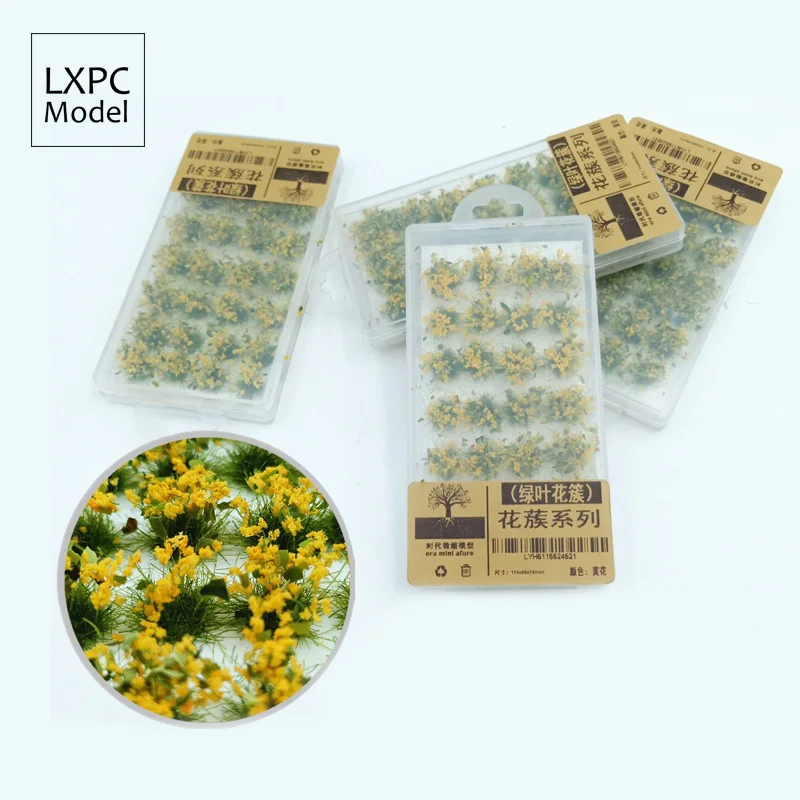

Model scenario transformation Flower cluster Vegetation green leaf Sand table DIY Material