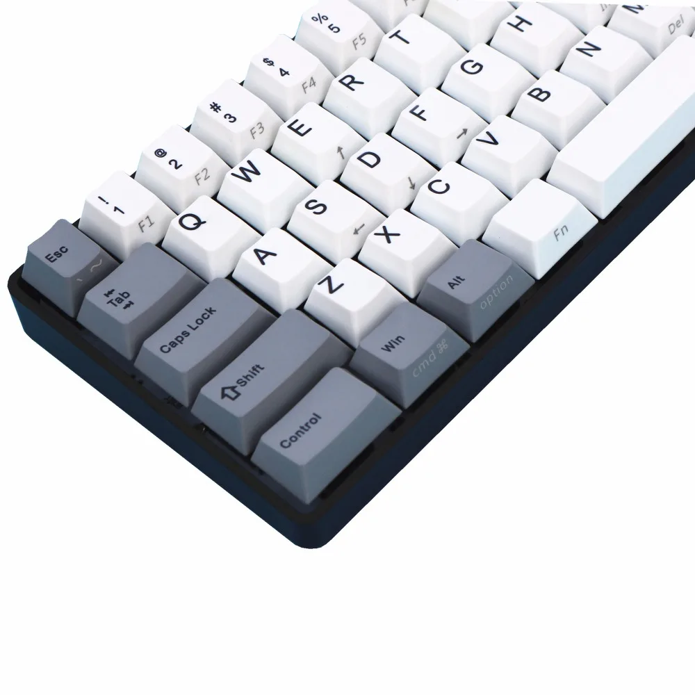 

Gray/white PBT Filco Minila Air PBT 67 Keys Dye sublimated print 3u sapcebar cherry profile Only sell keycaps
