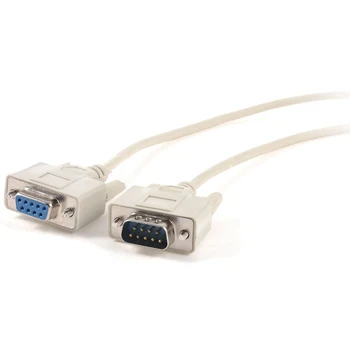 

RS232 DB9 9 Pin Male to Female Serial Port Cable Industrial Adapter 1.3M
