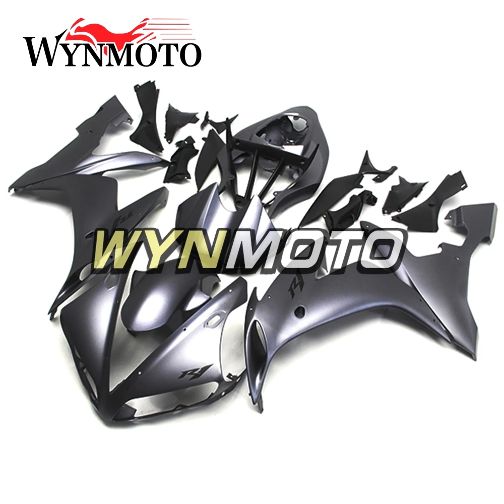 Полный комплект обтекателей для Yamaha YZF1000 R1 год 2004-2006 04 05 06 инъекций ABS пластик серый Обтекатели Кузов панели капот