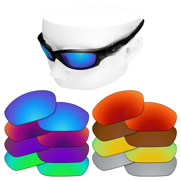 OOWLIT Polarized Replacement Lenses for-Oakley Straight Jacket 2007 Sunglasses
