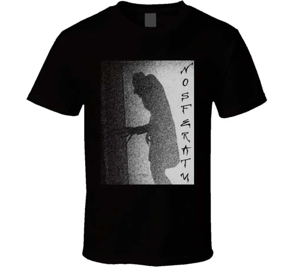 Nosferatu Dracula Vampire goth emo horror футболка крутая Повседневная мужская Унисекс Новая