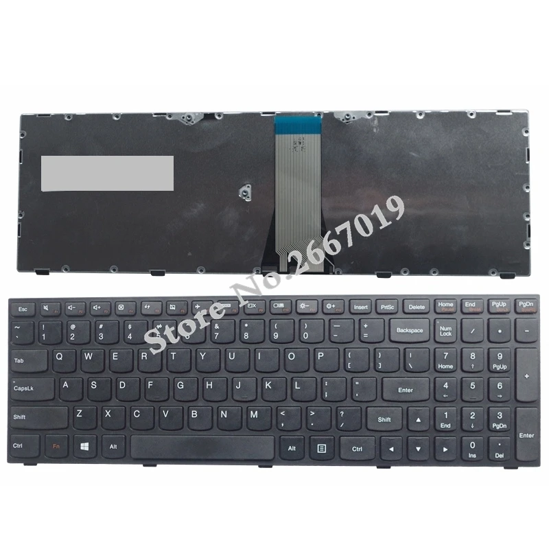 Новая английская клавиатура для ноутбука LENOVO Z50-70 Z50-70A Z50-75 Z50-80E Z51-70 Z51-70A G50 Z50 B50 G50-70 G50-45