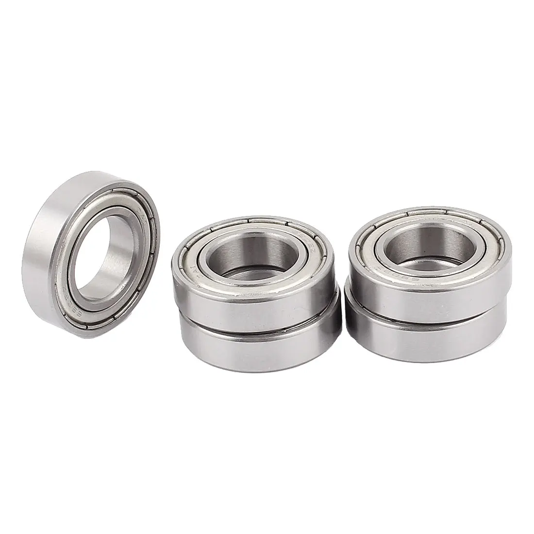 6902Z 15 X 28 X 7Mm 5Pcs Shielded Miniature Deep Groove Radial Ball ...