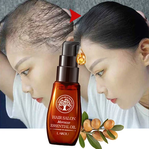 Morocco Hair Growth Argan Oil Уход за волосами Эссенция от выпадения волос лечение мужчин t для мужчин и женщин сухие и поврежденные волосы питание 40 мл - Цвет: Morocco Hair Care