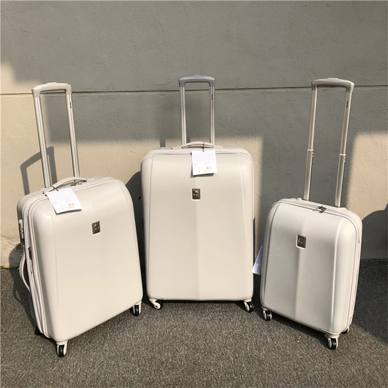 

France Fashion Brand Scalable Travel Rolling Luggage Men Women Scratch Resistant Wearable Shipping Trolley Suitcase With Wheels