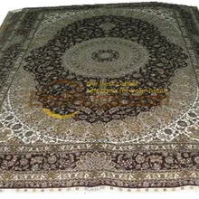 Шелковые ковры ручной работы, восточные ковры ручной работы, шерстяные ковры, Подарочный напольный ковер для спальни gc117psilkyg28