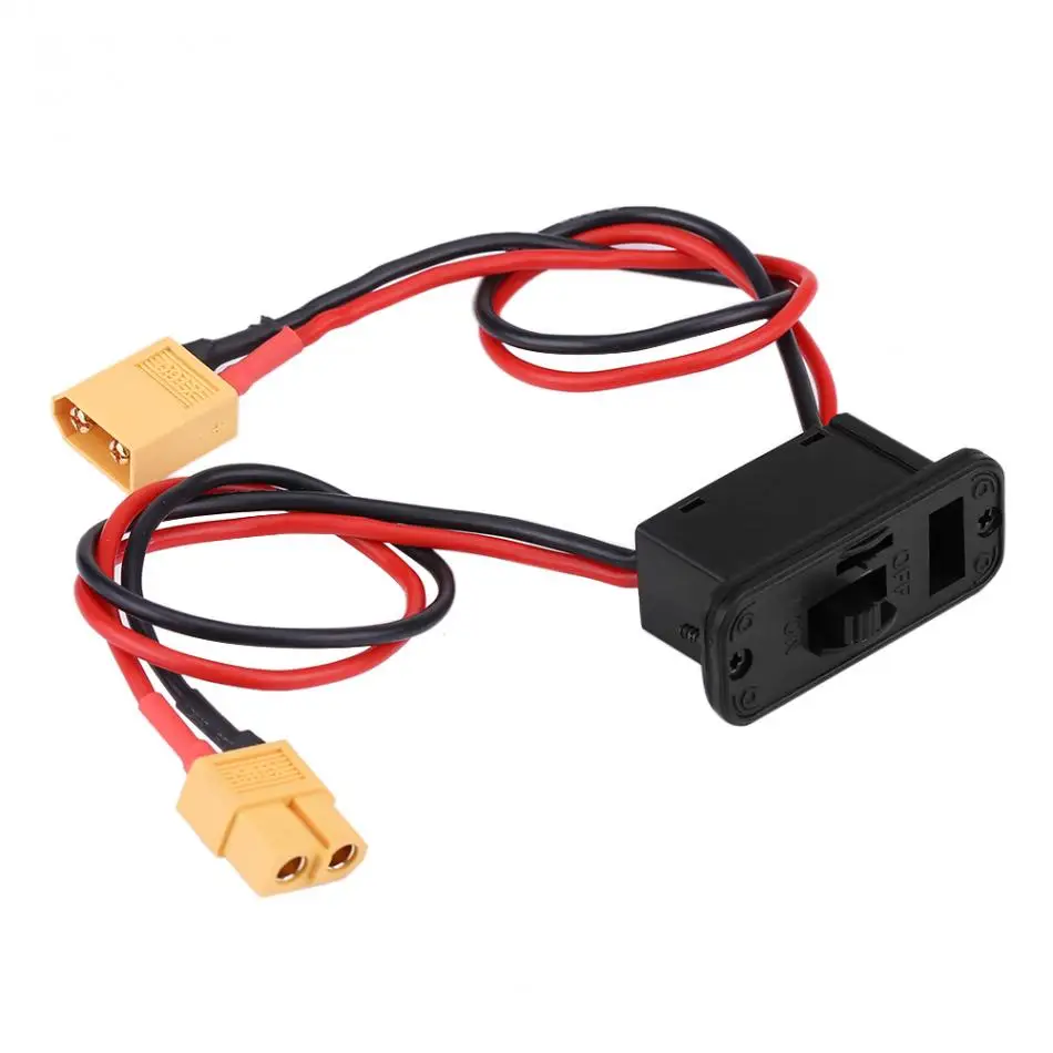 1pc Heavy Duty Large Current RC Airplane Model Switch Battery On//Off Connector Lead Woyisisi RC Airplane Switch