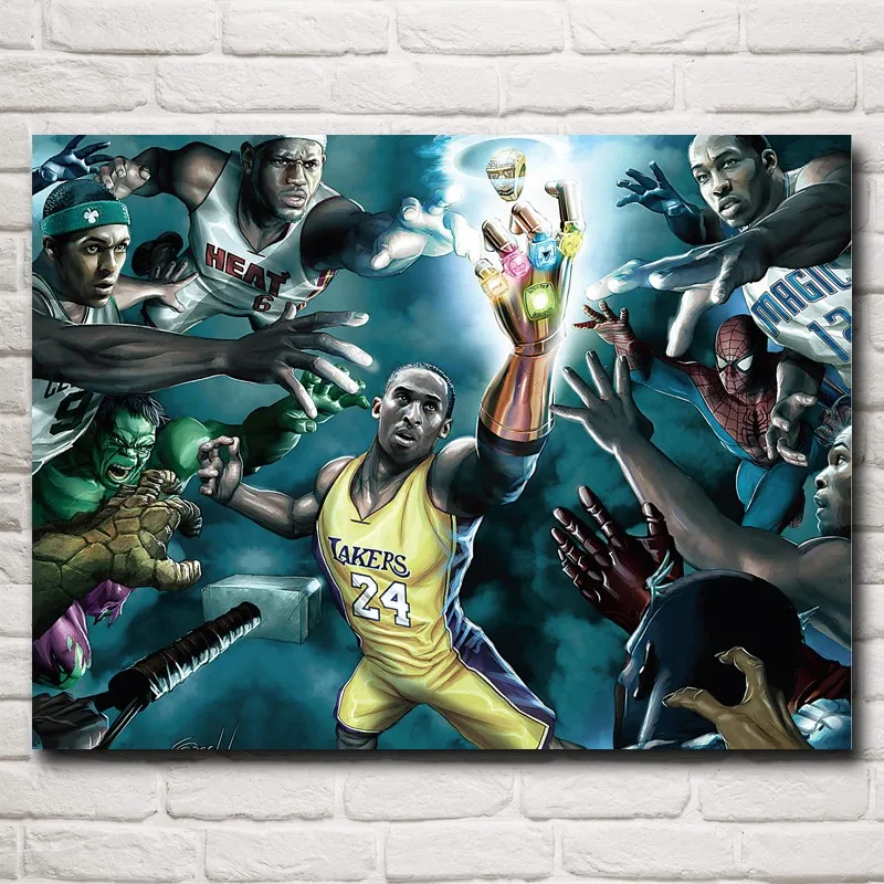 Basketball Star Kobe Bryant 5D Diy Diamond Painting cross stitch hobby