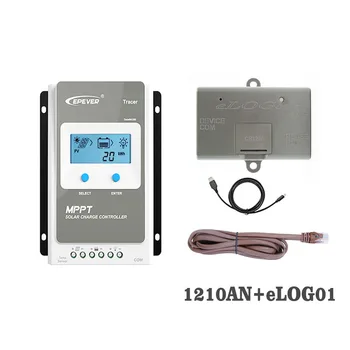 

Tracer1210AN 10A MPPT Solar Panel Regulator charger battery 1210AN eLOG01 Real-time working data record function