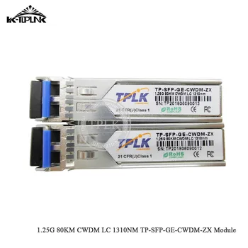 

1.25G 80KM CWDM LC 1310NM SFP Transceiver module Compatible for huawei zte switches optical module