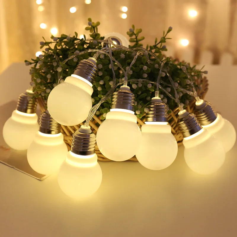 Led bULBS string lights (4)