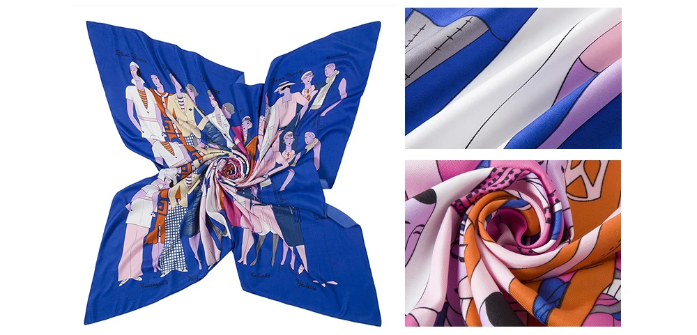 Square Silk Scarf (21)