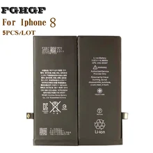 

FGHGF Smart Phone Battery 5PCS/Lot For Iphone 8 G 1821mah Made by Orig protection Board high quality rechargeable battery