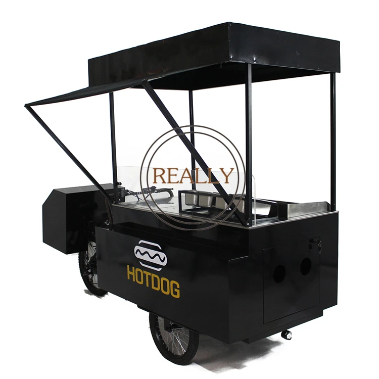 jxcycle-enclosed-mobile-vending-hot-dog-cart