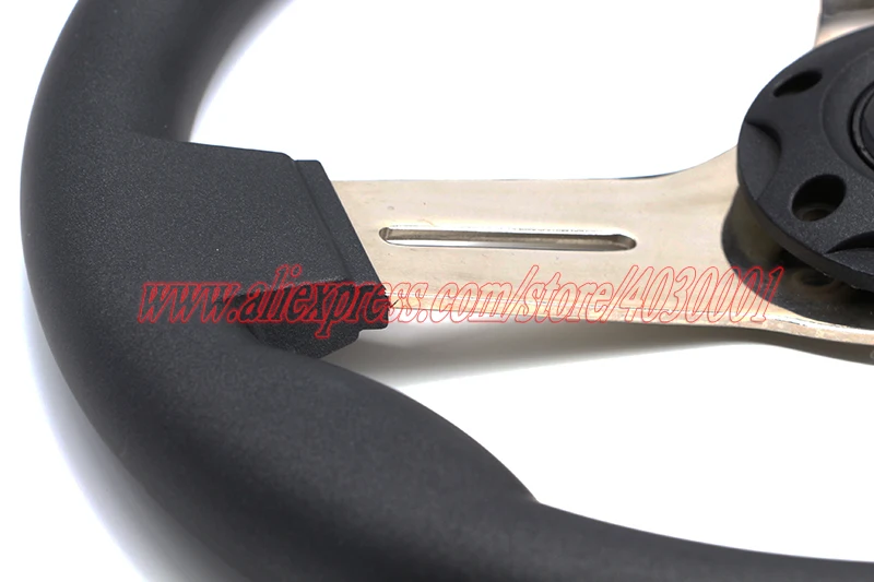 sport car steering wheel