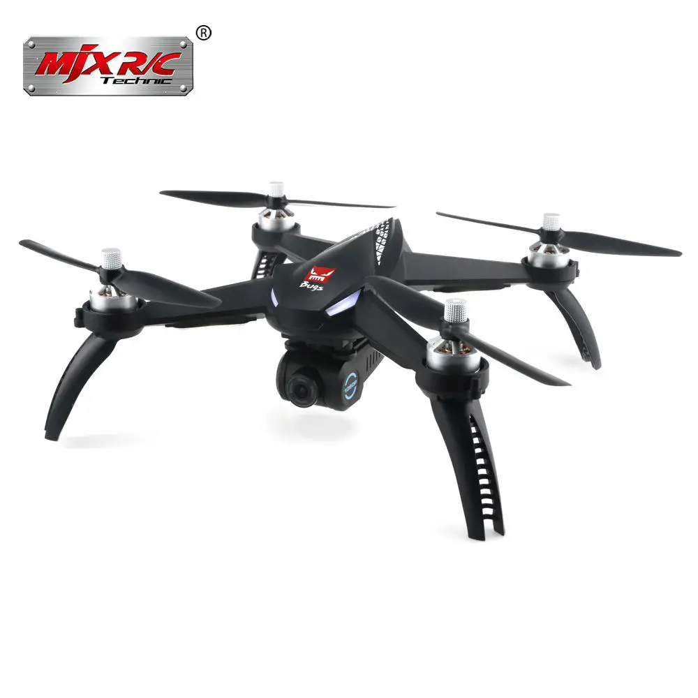 

MJX Bugs B5W WiFi FPV 1080P Camera Drone Waypoints Point of Interest Altitude Hold One Key Follow RC Helicopter Remote Control