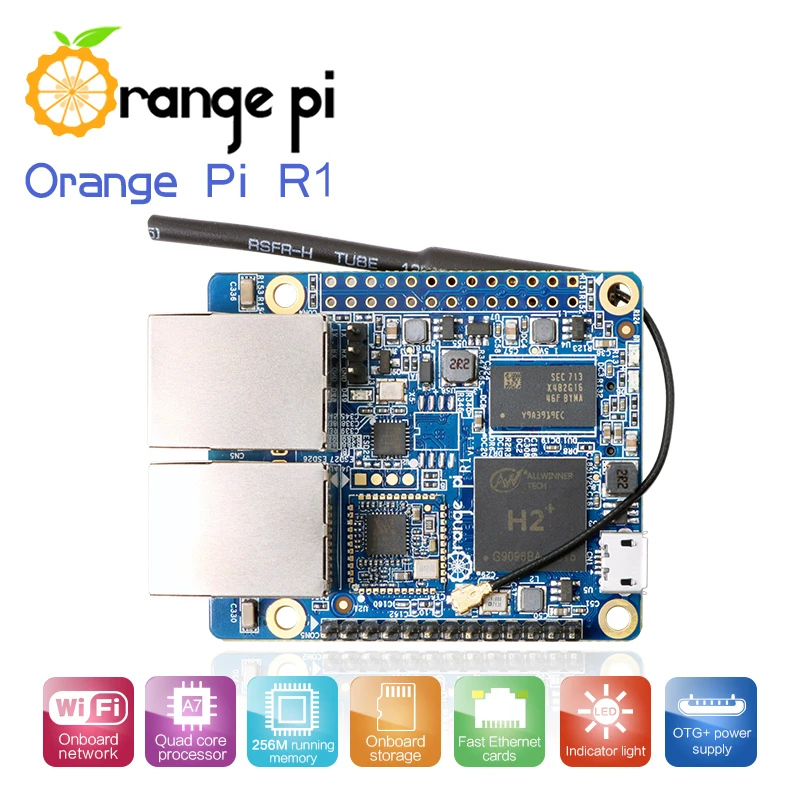 Оранжевый Pi R1 256MB H2 4 ядра Cortex A7 с открытым исходным кодом доска|orange pi|raspberry pipi orange |