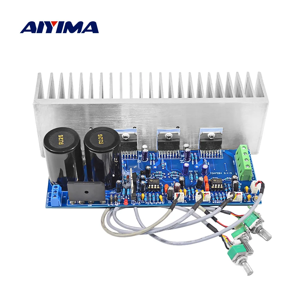 AIYIMA TDA7294 сабвуфер динамик усилитель HiFi 2 1 мощности звука аудио Плата