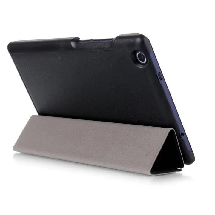3 в 1 кожаный чехол книжка для планшета Lenovo Tab 2 A8 50 50F + Защитная пленка экрана